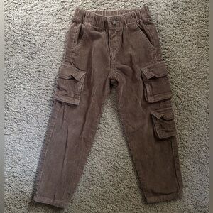 Old Navy Kids Brown Corduroy Cargo Pants